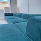 Large Modular Corduroy Sofa