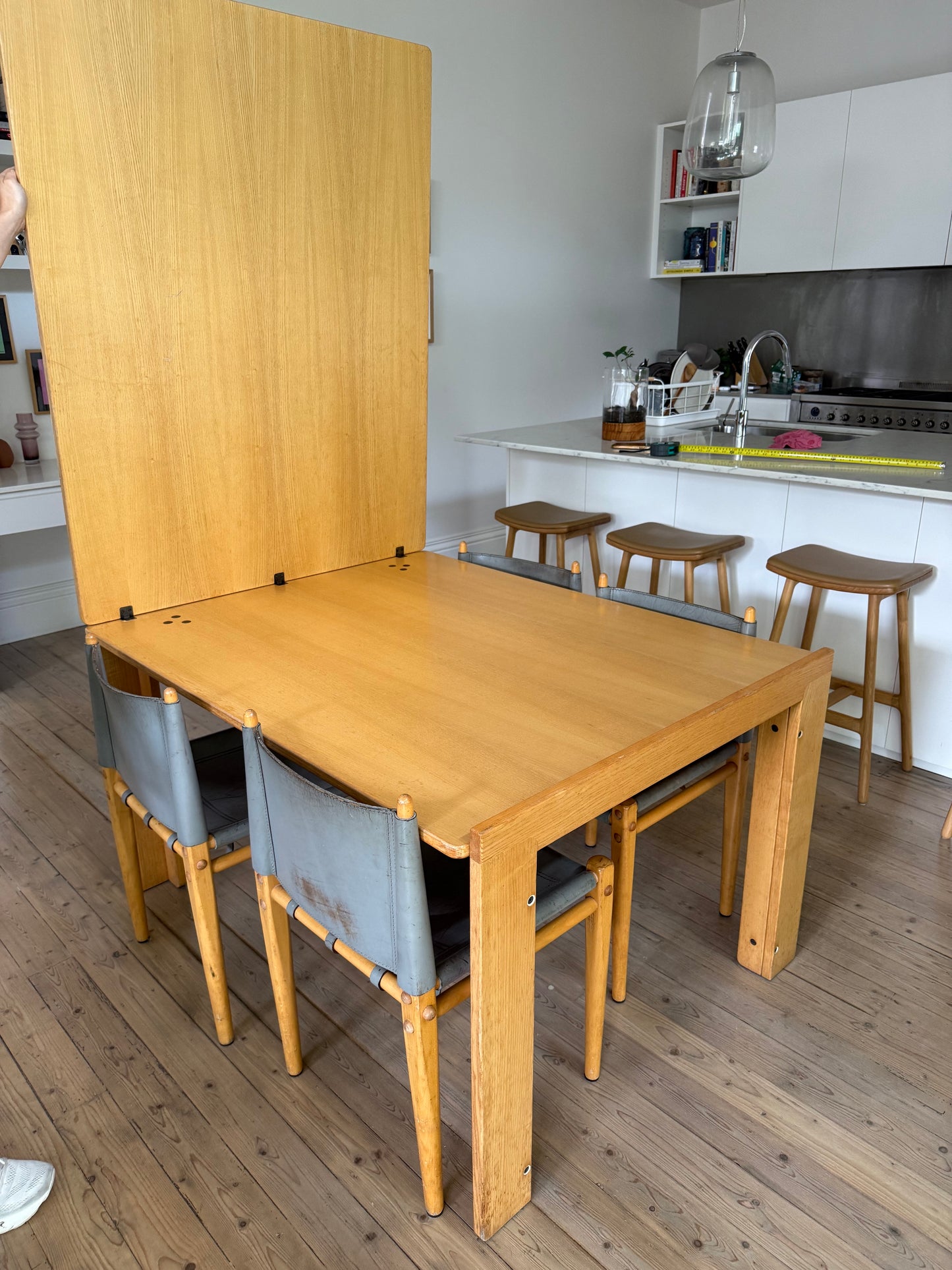 Cassina Folding Dining Table by Afra & Tobia Scarpa | Italy, c.1970s