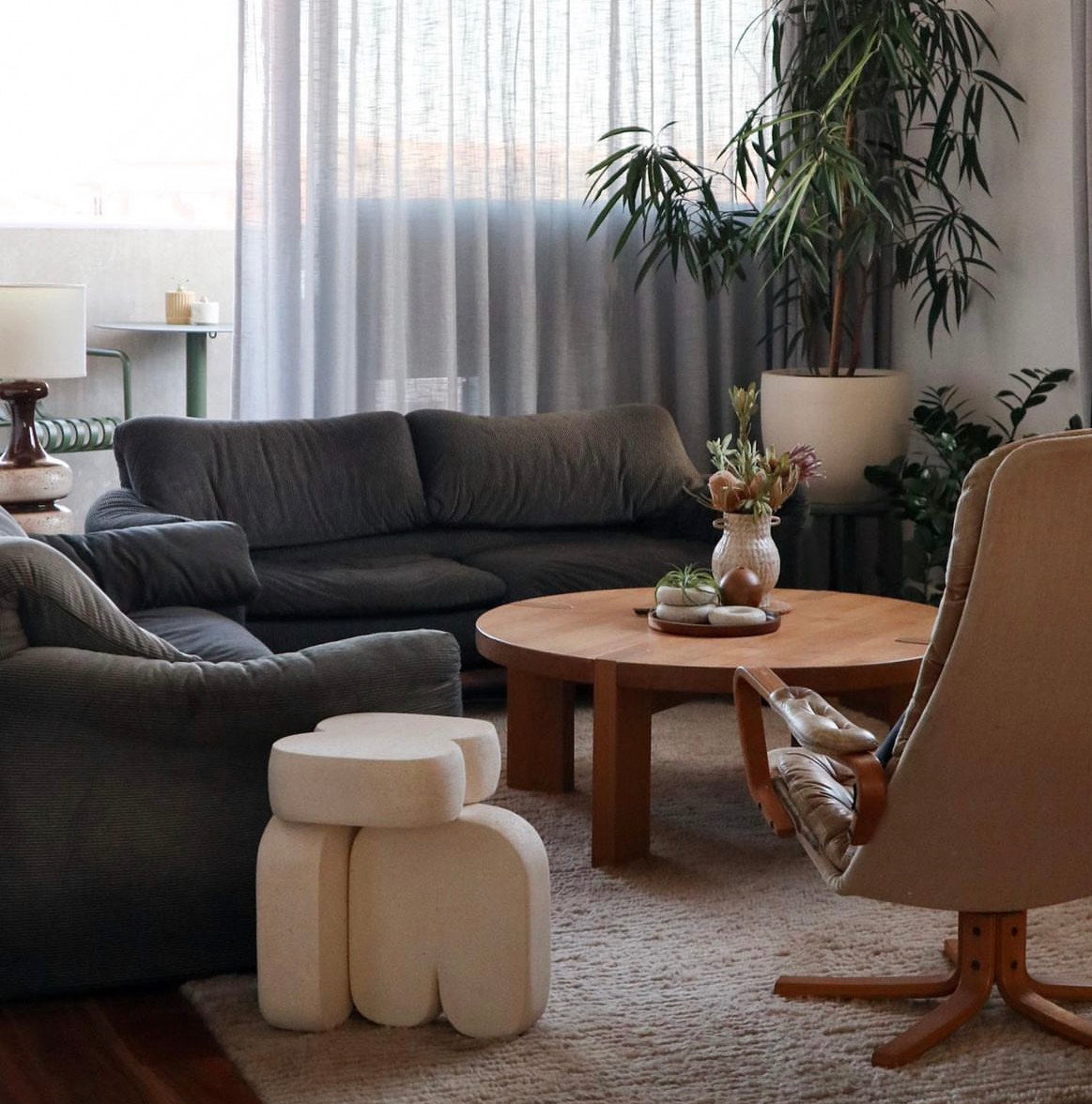 Maralunga Sofa and One Ottoman by Vico Magistretti for Cassina, Italy 1970s