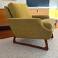 Parker Sleigh Leg Single Armchair
