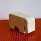 Travertine Elephant Sculpture Attributed to Enzo Mari for Fratelli Mannelli, 1970s