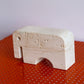 Travertine Elephant Sculpture Attributed to Enzo Mari for Fratelli Mannelli, 1970s