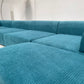 Large Modular Corduroy Sofa