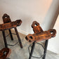 Spanish Brutalist Stools - 70's