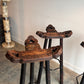 Spanish Brutalist Stools - 70's