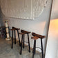 Spanish Brutalist Stools - 70's