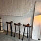 Spanish Brutalist Stools - 70's
