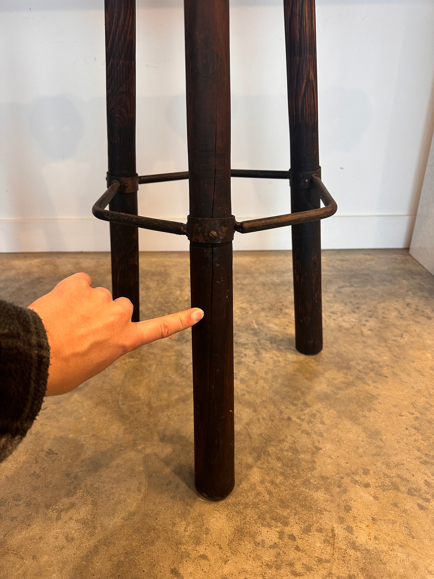 Spanish Brutalist Stools - 70's