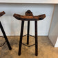 Spanish Brutalist Stools - 70's