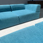 Large Modular Corduroy Sofa