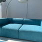 Large Modular Corduroy Sofa