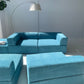 Large Modular Corduroy Sofa