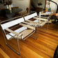 Pair of Authentic Fasem Marcel Breuer Wassily Chairs