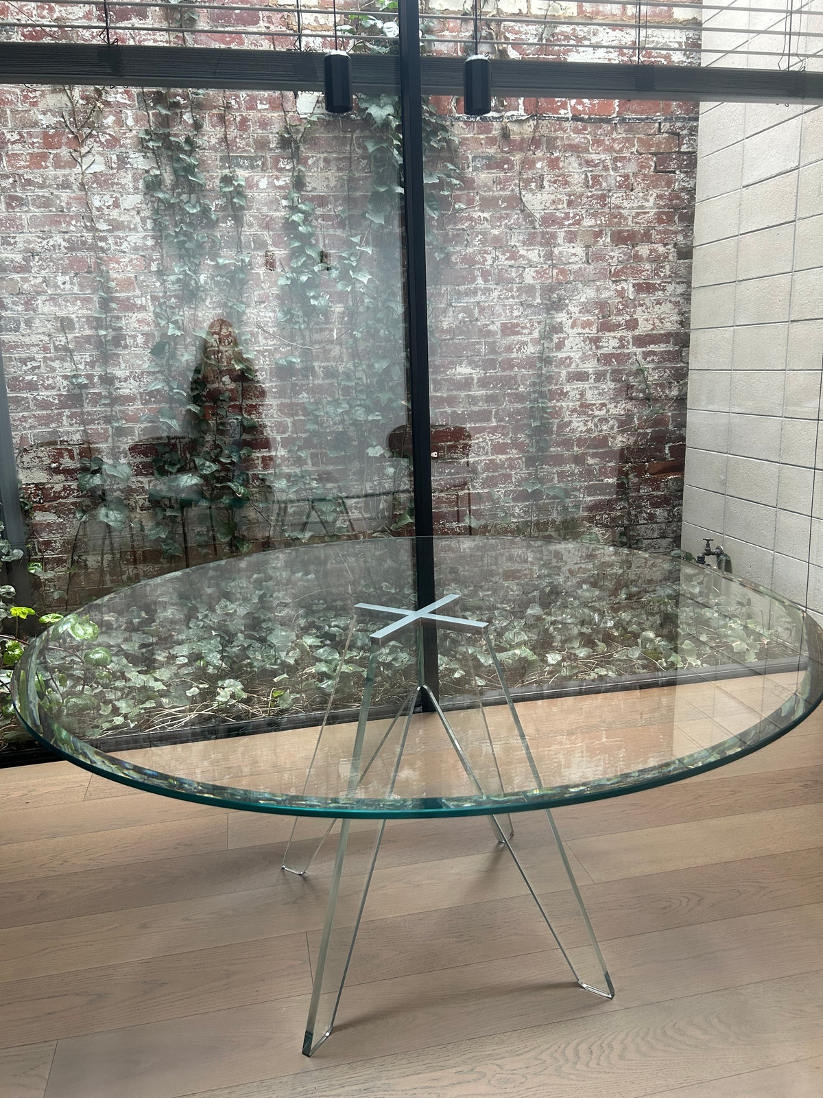 Glas Italia Crystal Dining Table by Philippe Starck