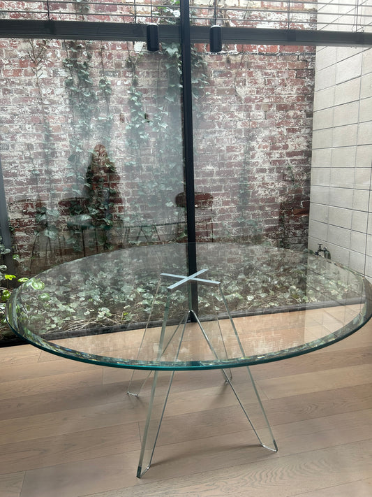 Glas Italia Crystal Dining Table by Philippe Starck