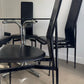 4 x Fasem Postmodern Dining Chairs by Giancarlo Vegni & Gualtierotti