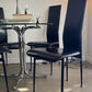 4 x Fasem Postmodern Dining Chairs by Giancarlo Vegni & Gualtierotti