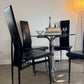 4 x Fasem Postmodern Dining Chairs by Giancarlo Vegni & Gualtierotti