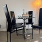 4 x Fasem Postmodern Dining Chairs by Giancarlo Vegni & Gualtierotti