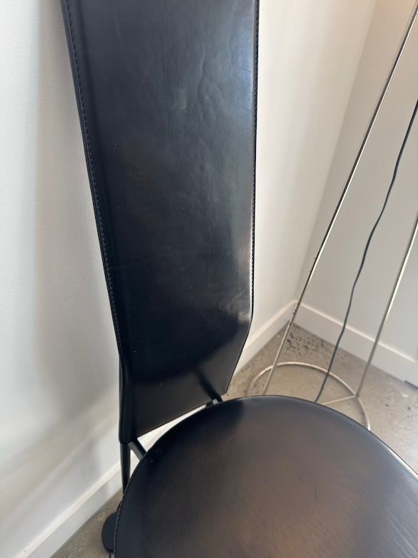 4 x Fasem Postmodern Dining Chairs by Giancarlo Vegni & Gualtierotti