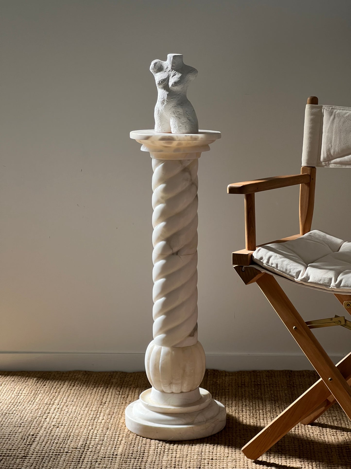 Alabaster Column