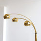 Rare Italian Goffredo Reggiani Three-Arm Arc Floor Lamp