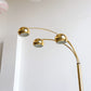 Rare Italian Goffredo Reggiani Three-Arm Arc Floor Lamp