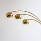 Rare Italian Goffredo Reggiani Three-Arm Arc Floor Lamp