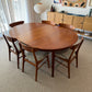 Mid Century Danish Teak Dining Table Designed by Skovmand & Anderson for Moreddi