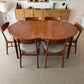 Mid Century Danish Teak Dining Table Designed by Skovmand & Anderson for Moreddi