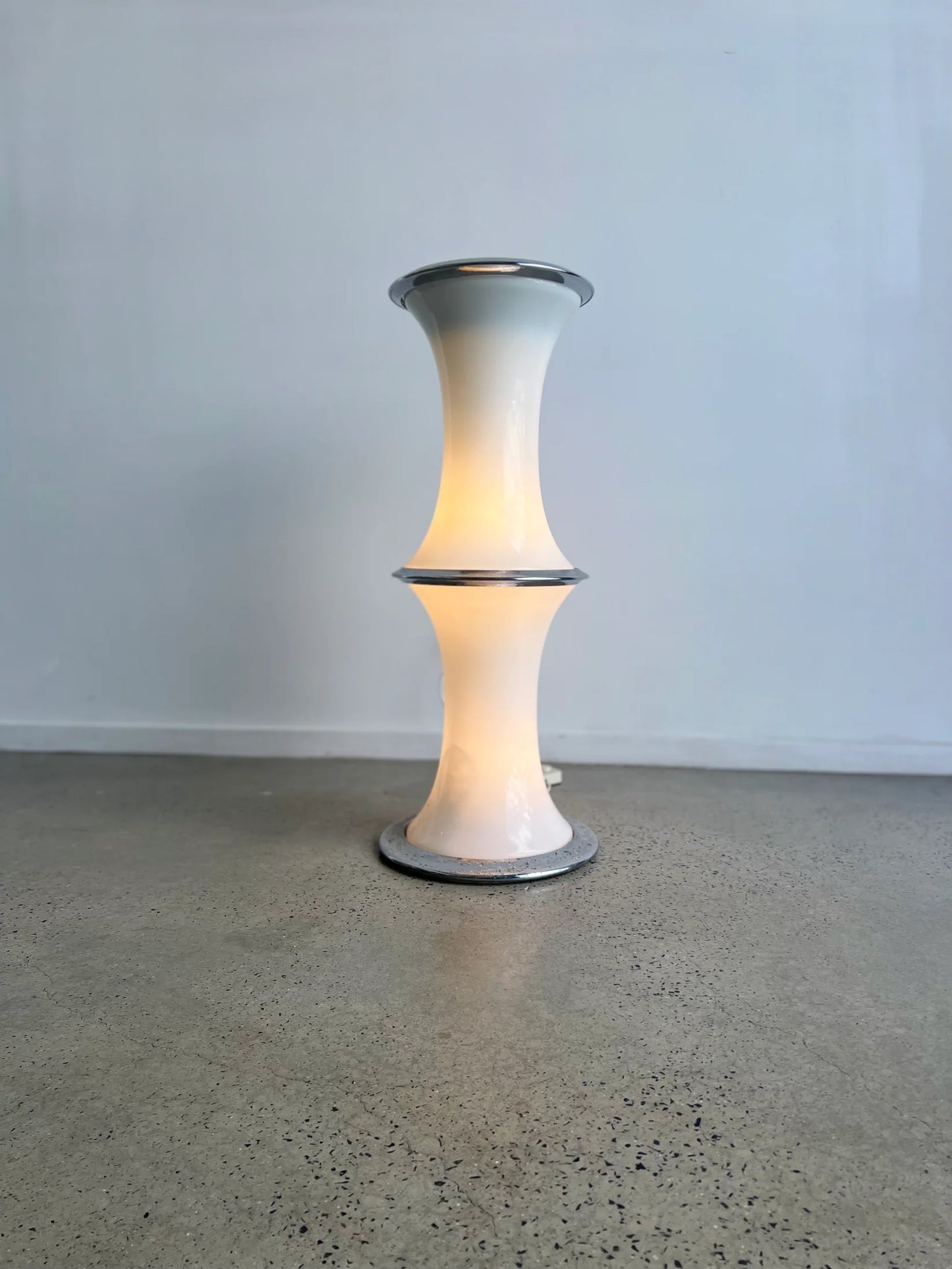 1970s Italian Murano Enrico Tronconi Floor Lamp