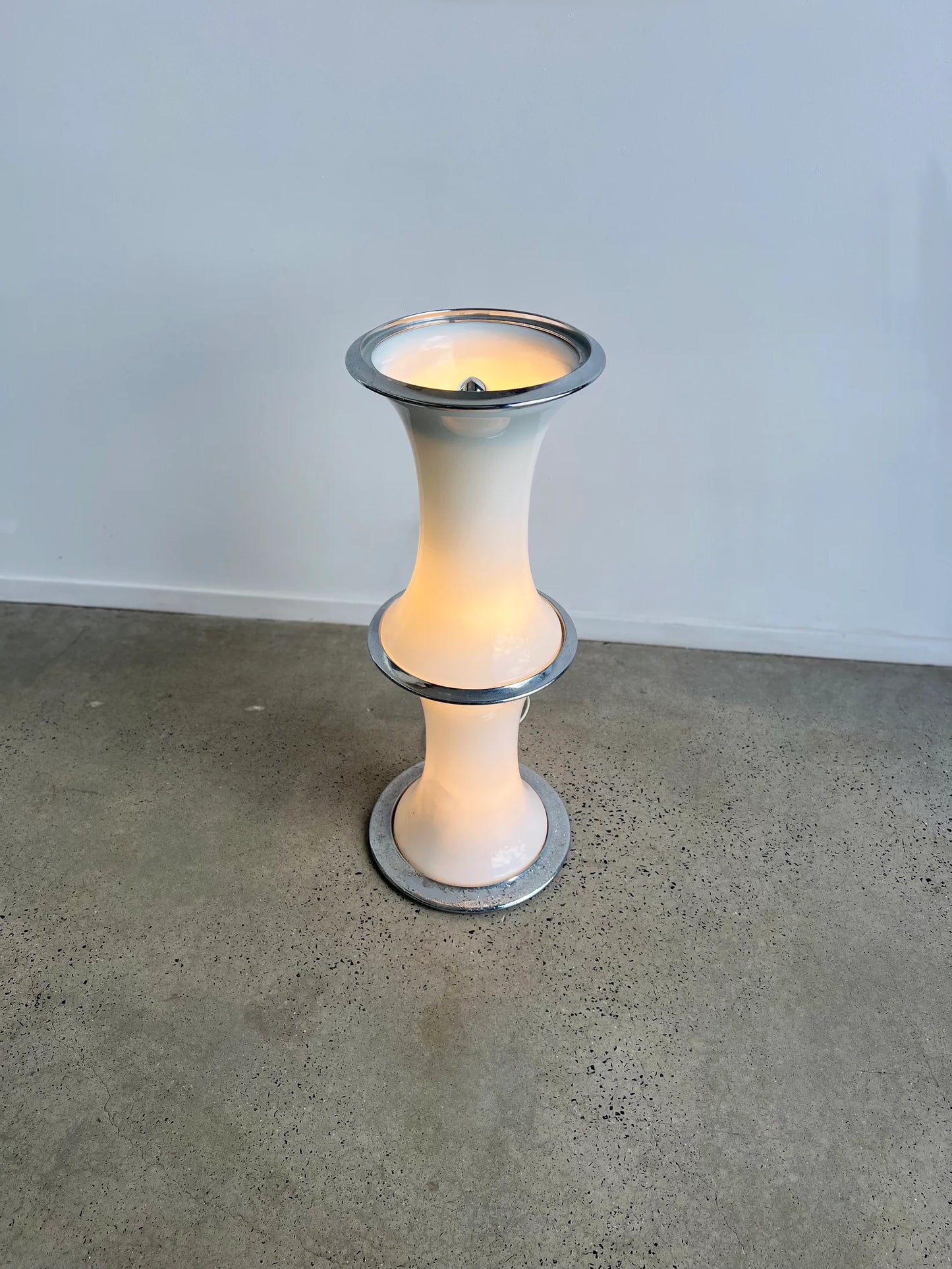 1970s Italian Murano Enrico Tronconi Floor Lamp