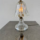 Vintage Murano Glass Table Lamp with Fluted Shade