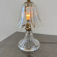 Vintage Murano Glass Table Lamp with Fluted Shade