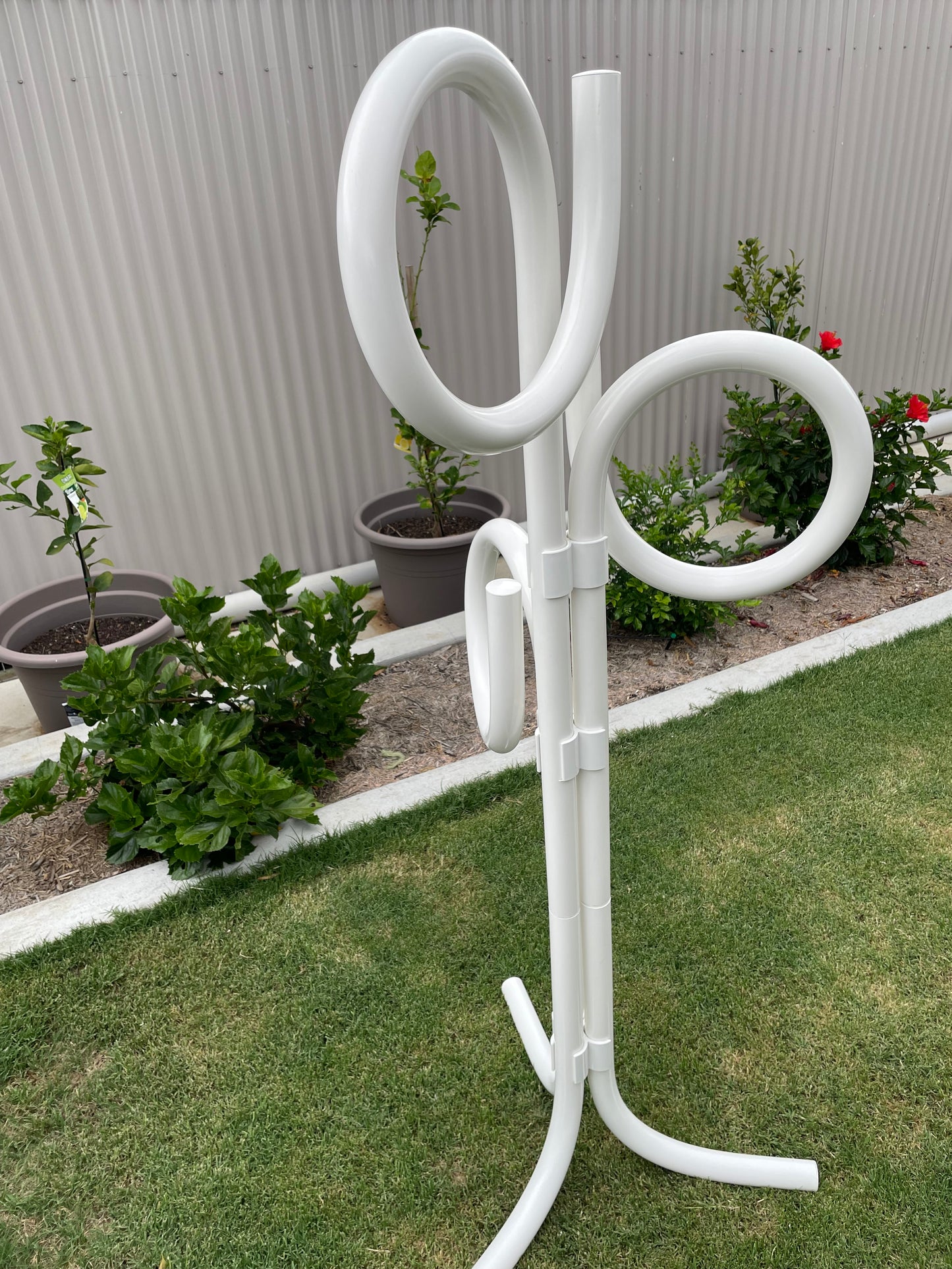 Tubular Towel Stand - Two Available