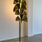 Italian Brass Ginko Leave Floor Lamp