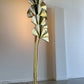 Italian Brass Ginko Leave Floor Lamp