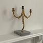 Pair of Large Iron Candelabra, Sweden 1940s