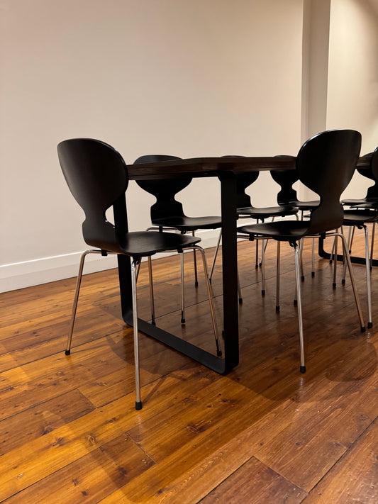 Set of Eight Fritz Hansen Ant Chairs