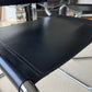 Vintage Black Leather Italian-Made Spoleto Bespoke Dining Chairs
