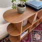 - Handcrafted Australian Blackbutt Curved Console / Sideboard