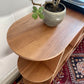- Handcrafted Australian Blackbutt Curved Console / Sideboard