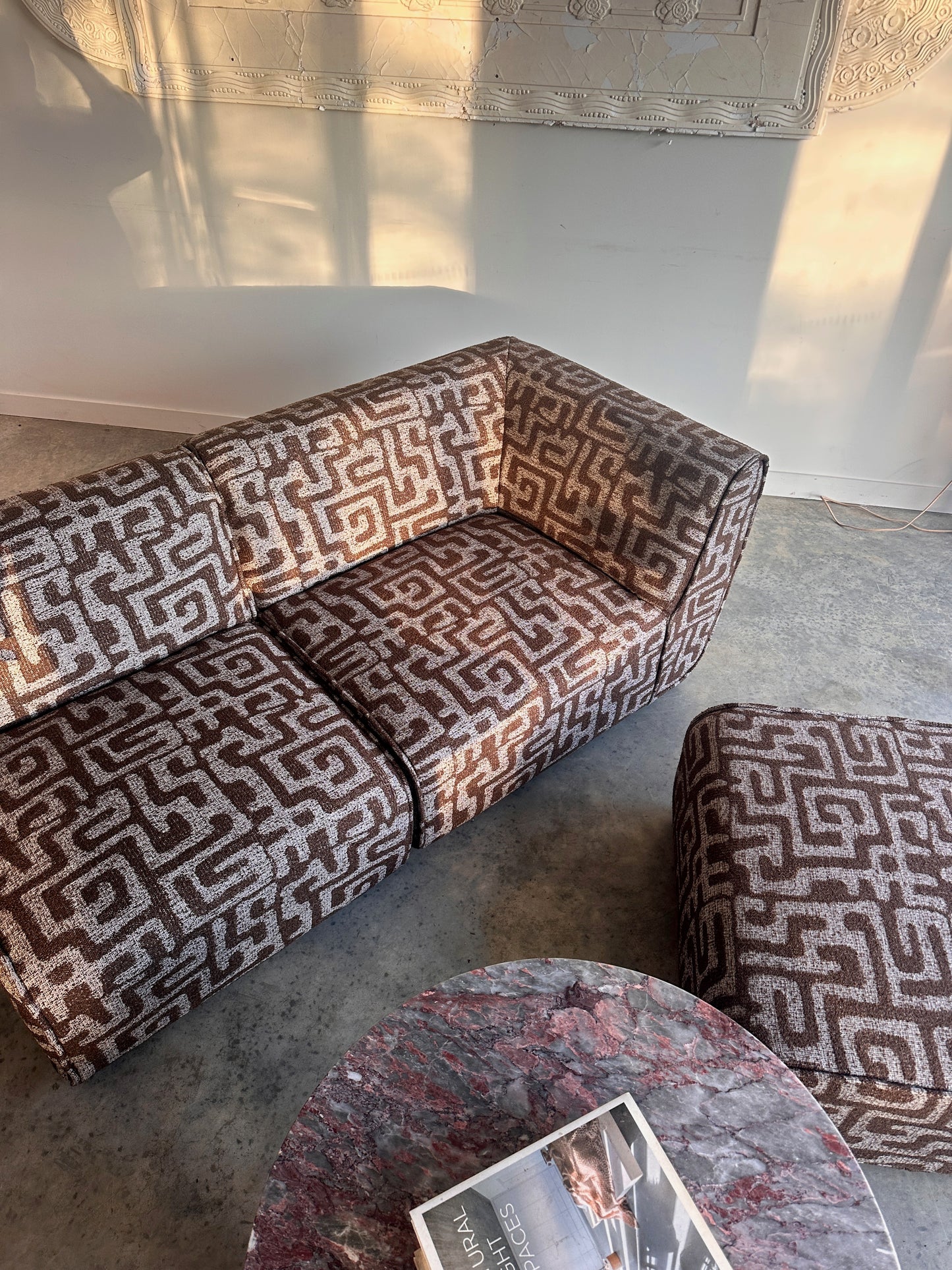 Jardan - Milo Sofa - Warwick Fabric - Fully Restored - Violet or Graphic Earth