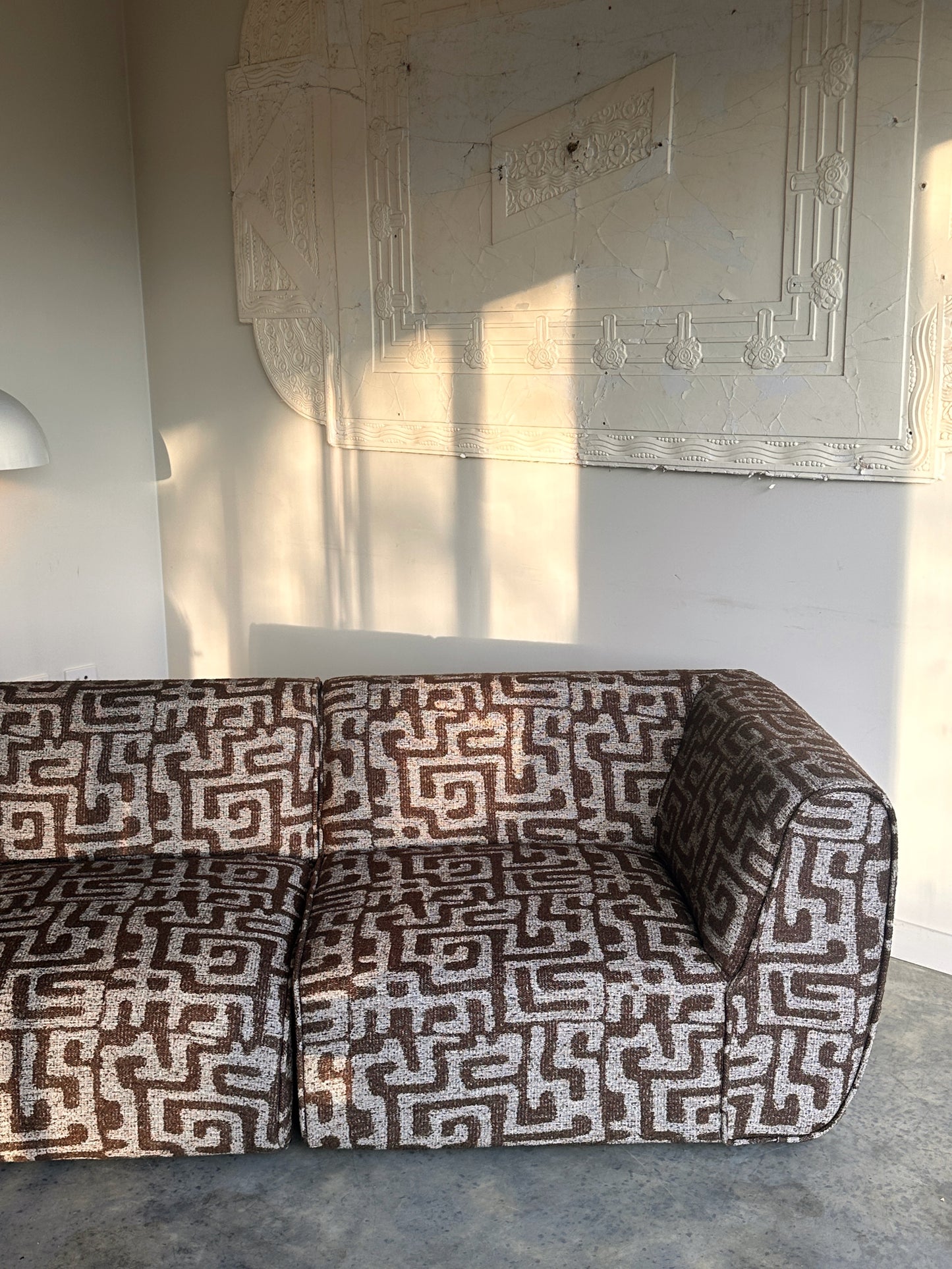 Jardan - Milo Sofa - Warwick Fabric - Fully Restored - Violet or Graphic Earth