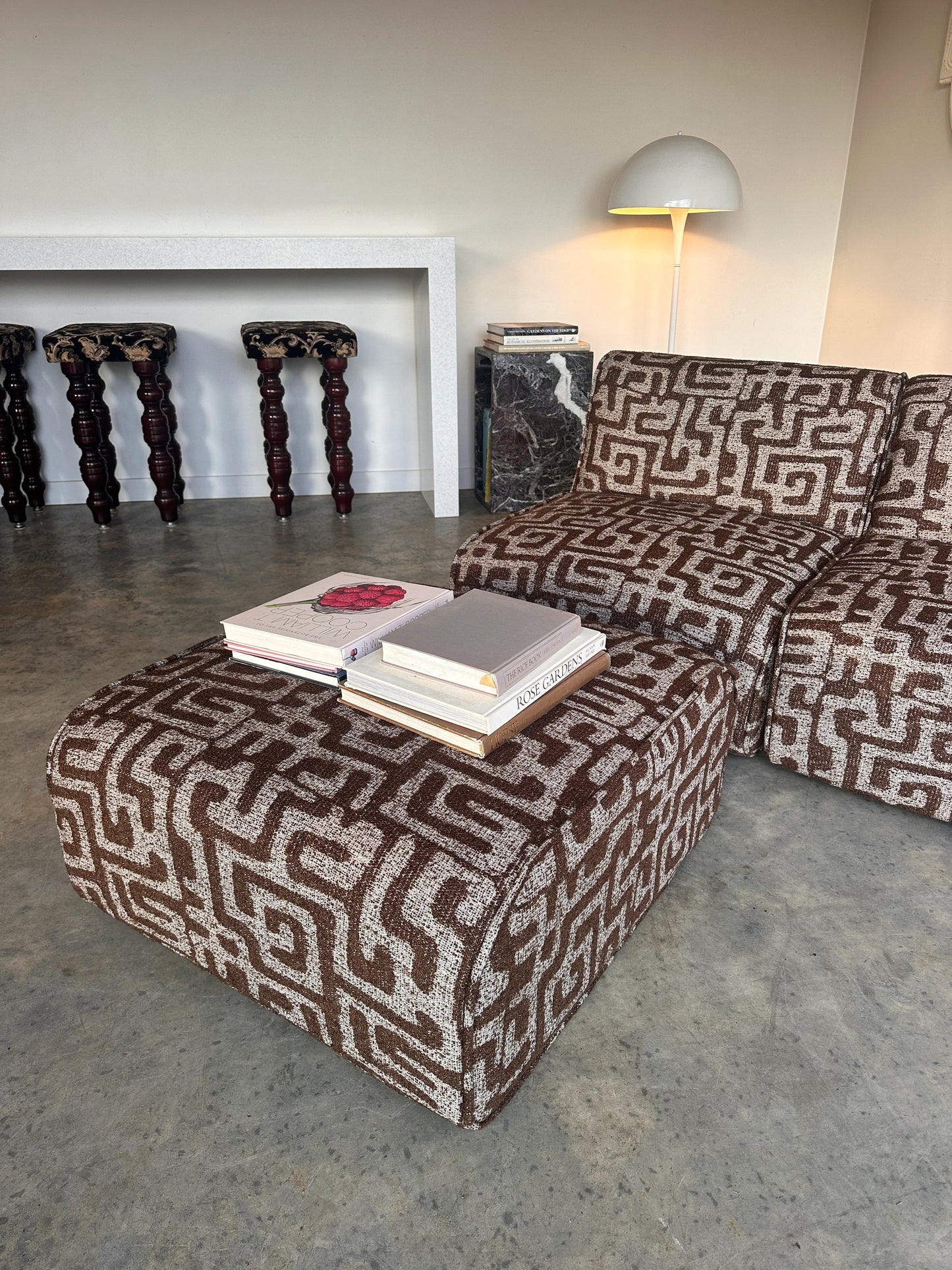 Jardan - Milo Sofa - Warwick Fabric - Fully Restored - Violet or Graphic Earth
