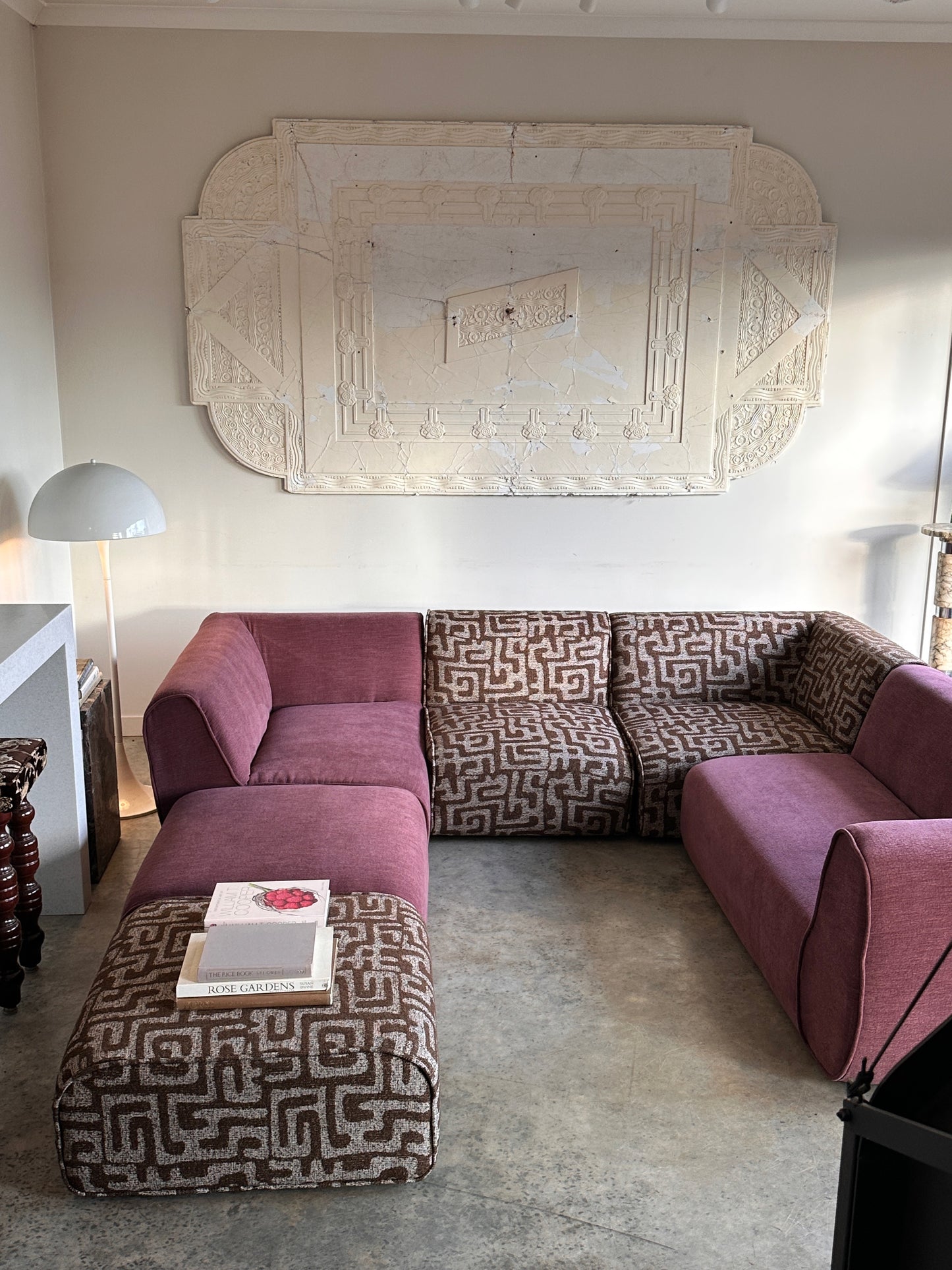 Jardan - Milo Sofa - Warwick Fabric - Fully Restored - Violet or Graphic Earth