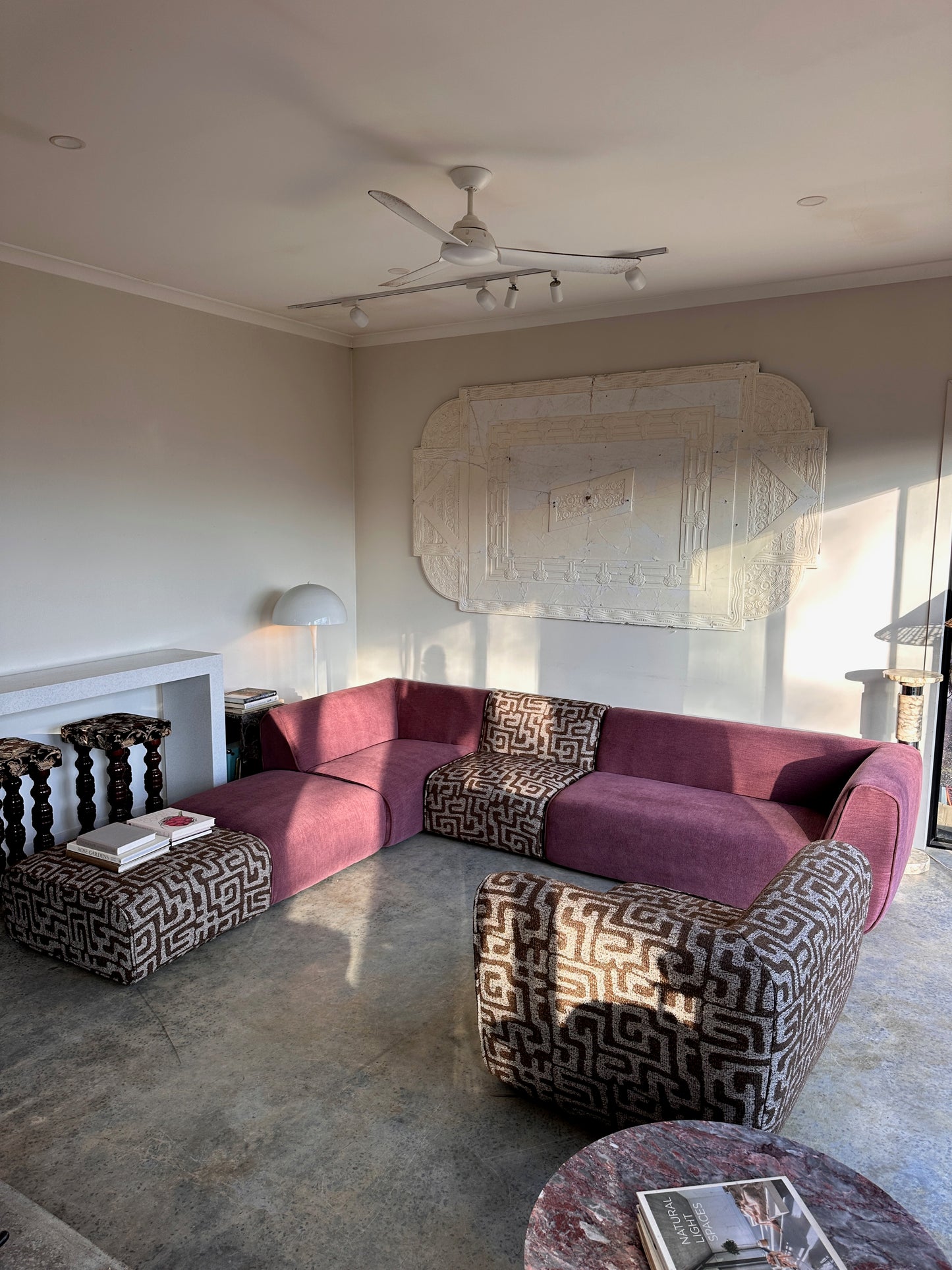 Jardan - Milo Sofa - Warwick Fabric - Fully Restored - Violet or Graphic Earth