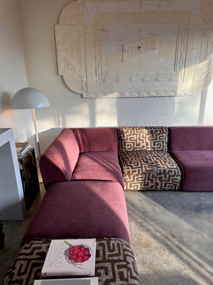 Jardan - Milo Sofa - Warwick Fabric - Fully Restored - Violet or Graphic Earth