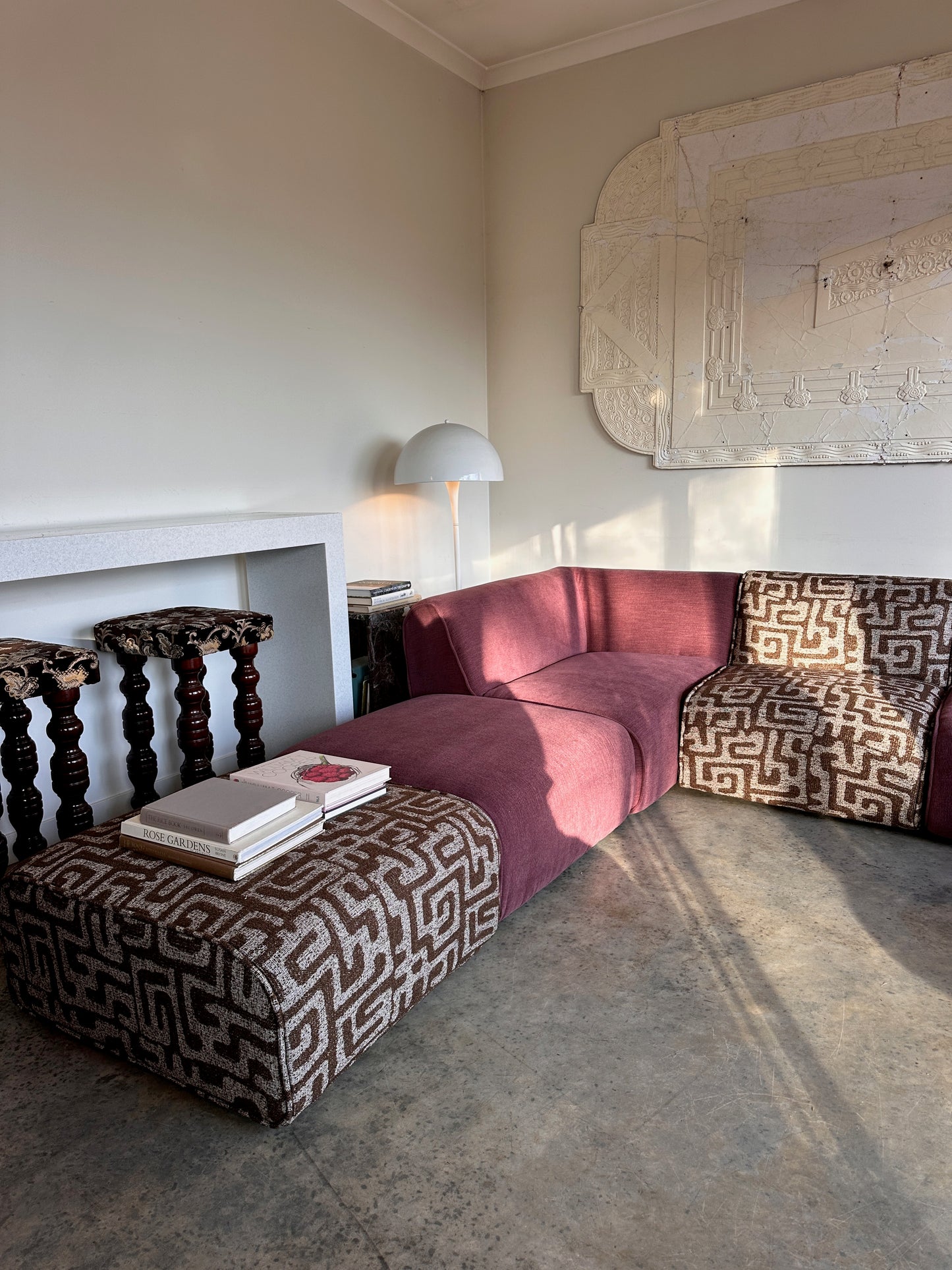 Jardan - Milo Sofa - Warwick Fabric - Fully Restored - Violet or Graphic Earth