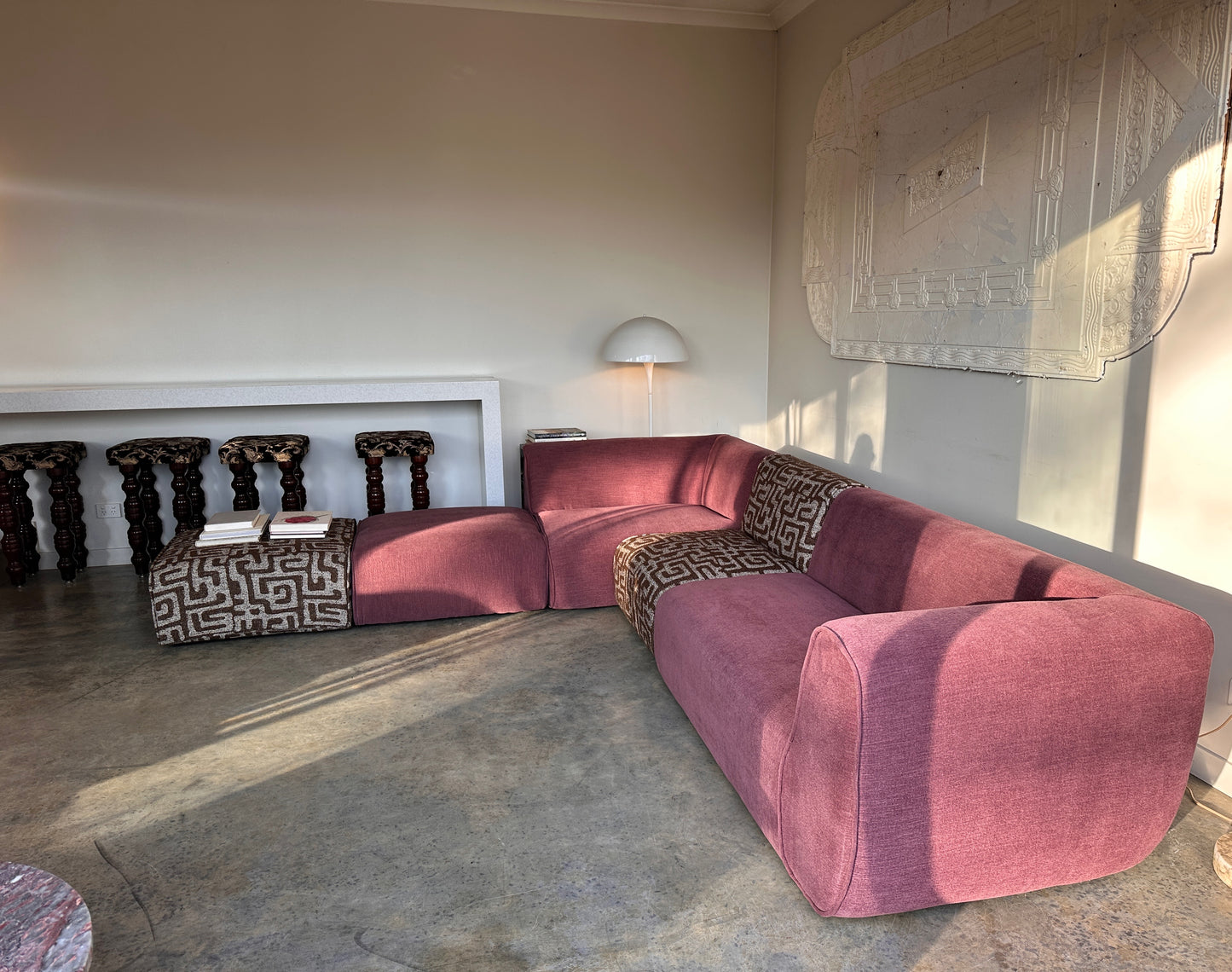 Jardan - Milo Sofa - Warwick Fabric - Fully Restored - Violet or Graphic Earth